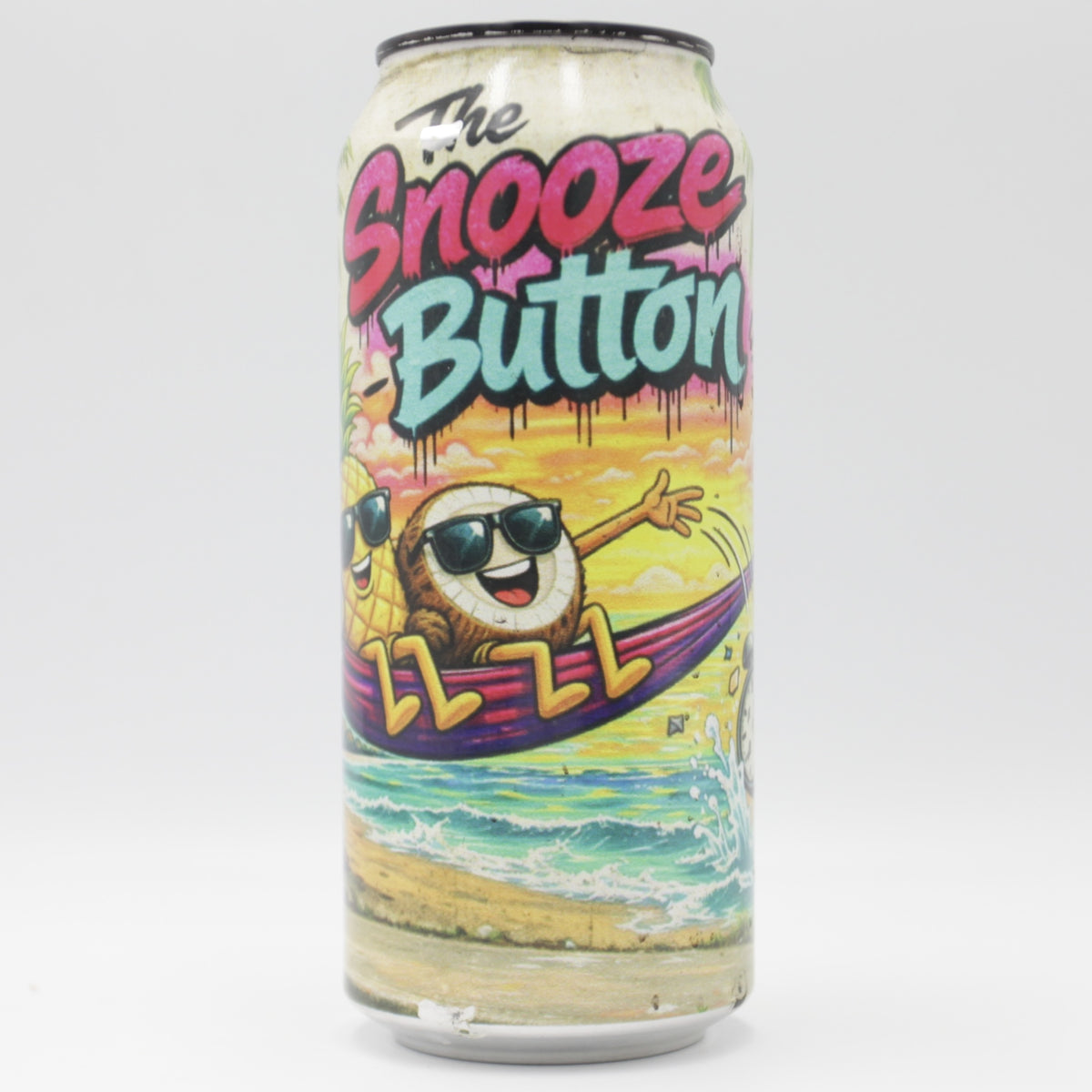 This is a can of DankHouse - The Snooze Button - 6% (473ml). It is a Sour craft beer available to buy from Ghost Whale, voted London's best craft beer shop.