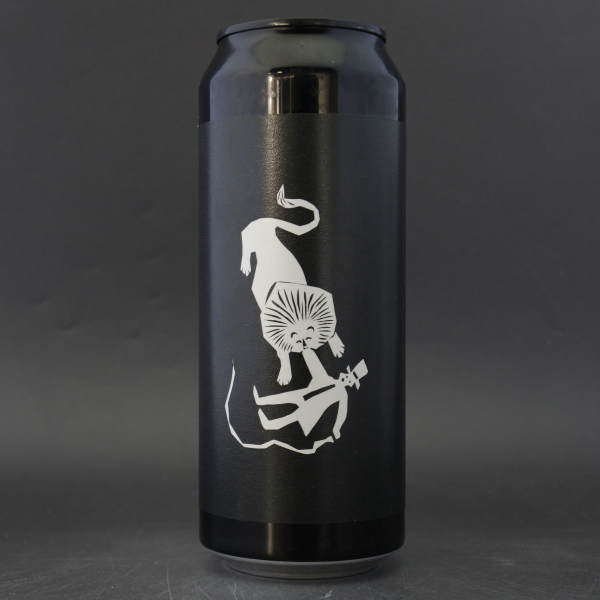 This is a can of Baron - Lion Tamer - 10% (500ml). It is a Imperial Stout / Porter craft beer available to buy from Ghost Whale, voted London's best craft beer shop.