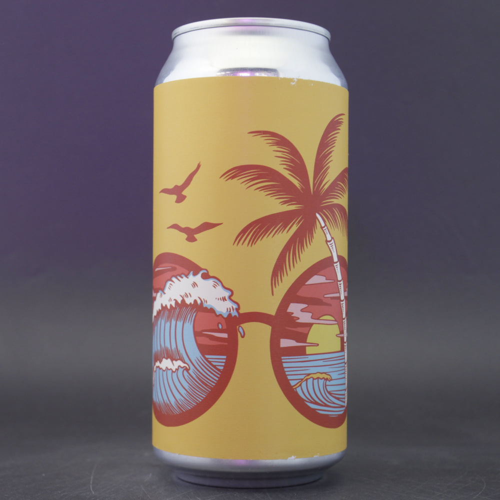 This is a can of UnBarred - Drifter - 7.6% (440ml). It is a IPA craft beer available to buy from Ghost Whale, voted London's best craft beer shop.