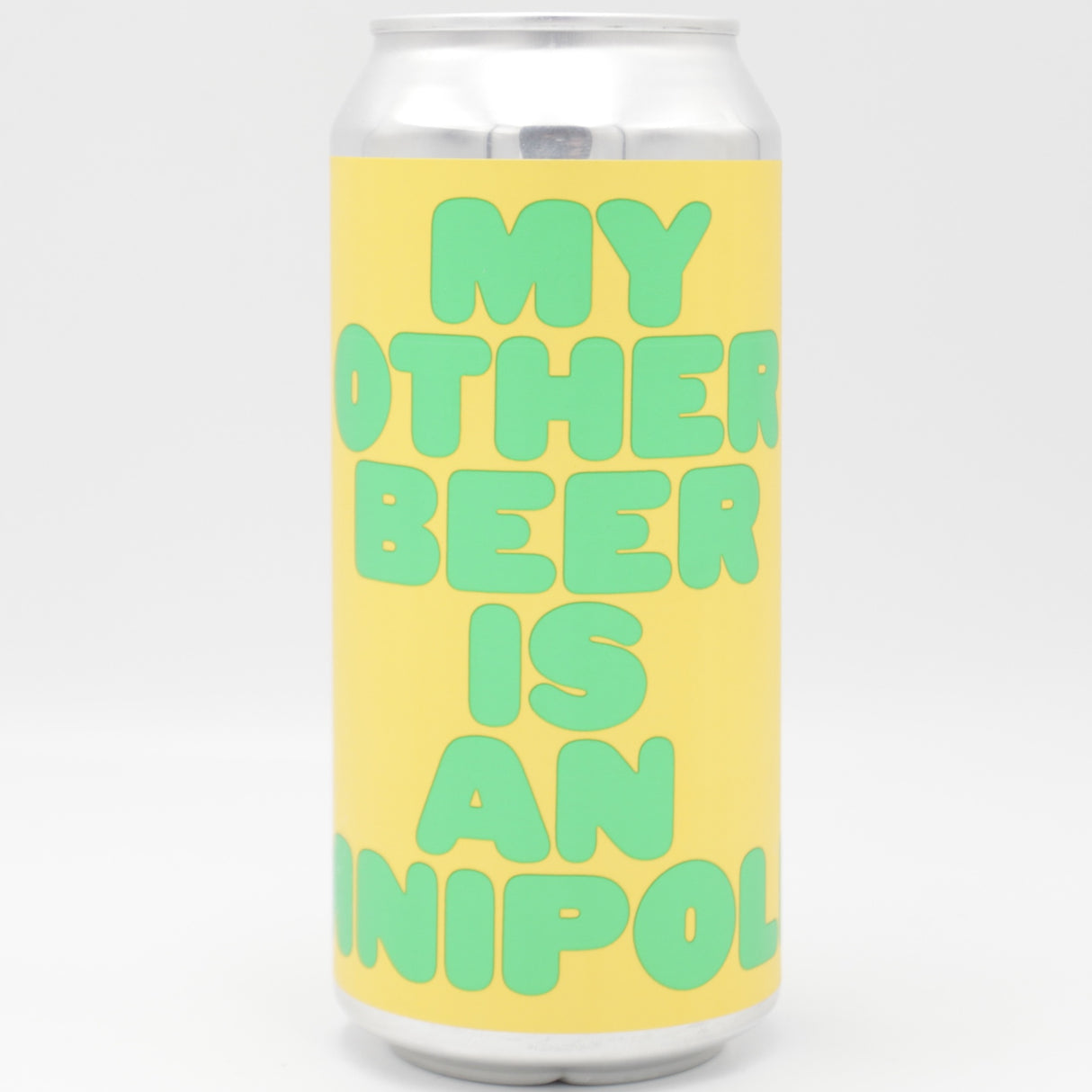 This is a can of Omnipollo - My Other Beer is an Omnipollo - 7.5% (440ml). It is a Double IPA craft beer available to buy from Ghost Whale, voted London's best craft beer shop.
