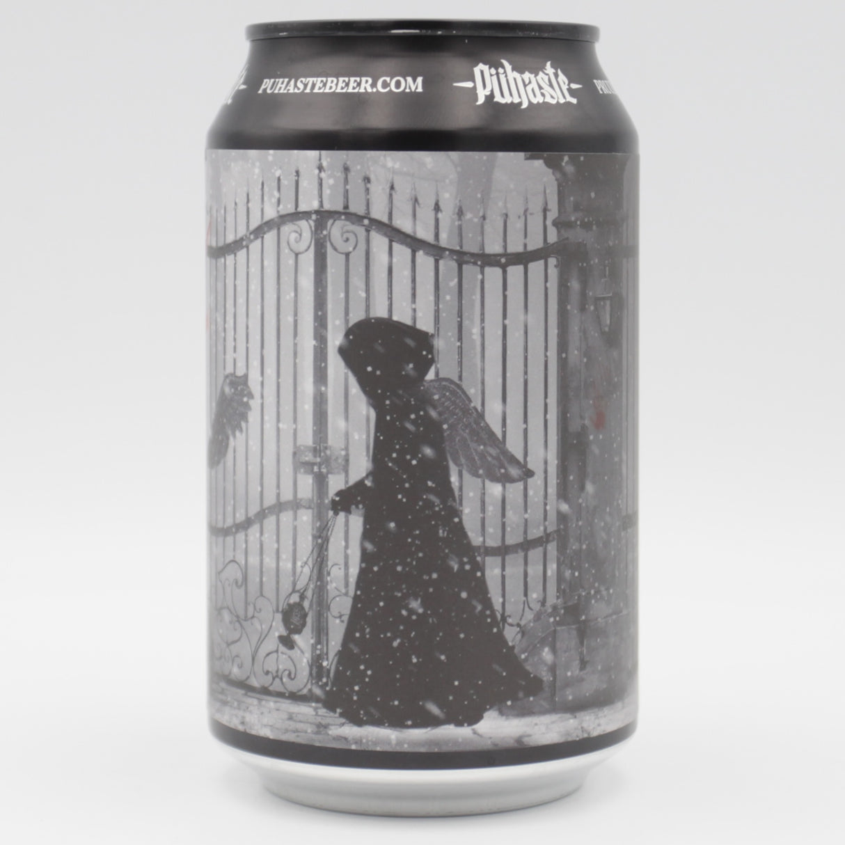 This is a can of Puhaste - Patt - 6.6% (330ml). It is a Stout / Porter craft beer available to buy from Ghost Whale, voted London's best craft beer shop.