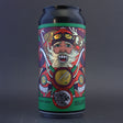 This is a can of Amundsen - Santas Hop Sack - 5.3% (440ml). It is a IPA craft beer available to buy from Ghost Whale, voted London's best craft beer shop.