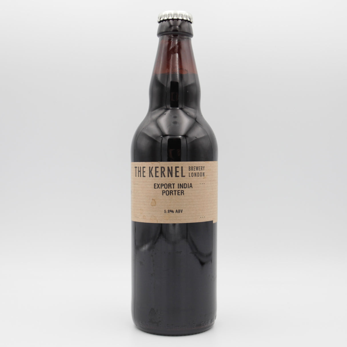This is a bottle of The Kernel - Export India Porter - 5.8% (500ml). It is a Stout / Porter craft beer available to buy from Ghost Whale, voted London's best craft beer shop.