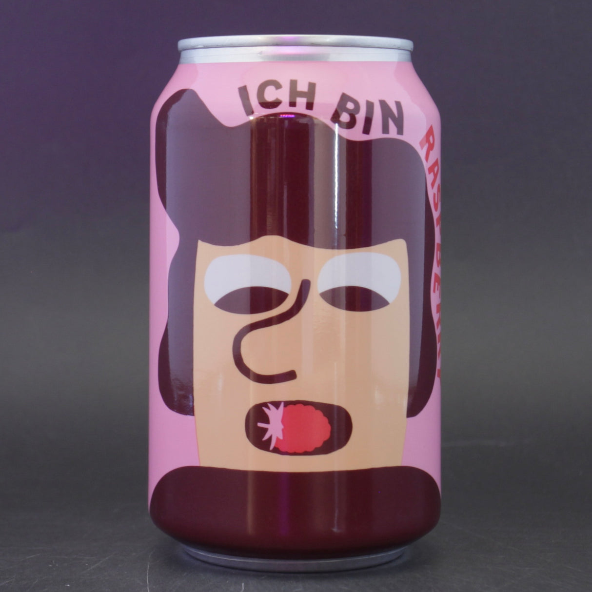 This is a can of Mikkeller - Ich Bin Raspberry - 3.7% (330ml). It is a Sour craft beer available to buy from Ghost Whale, voted London's best craft beer shop.