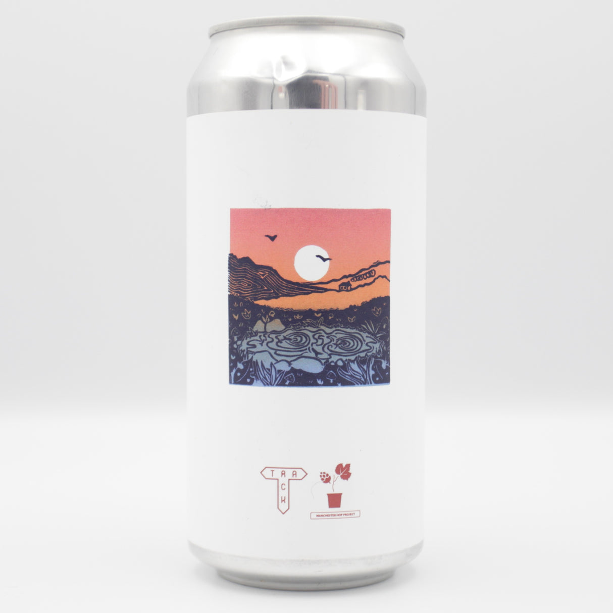 This is a can of Track - Harvest Ale #4: Pilgrimage - 4% (440ml). It is a Traditional English Ale craft beer available to buy from Ghost Whale, voted London's best craft beer shop.