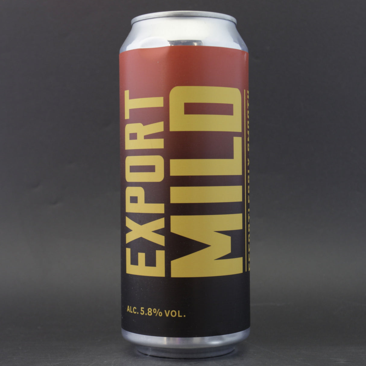 This is a can of Marble Beers - Export Mild - 5.8% (500ml). It is a Traditional English Ale craft beer available to buy from Ghost Whale, voted London's best craft beer shop.