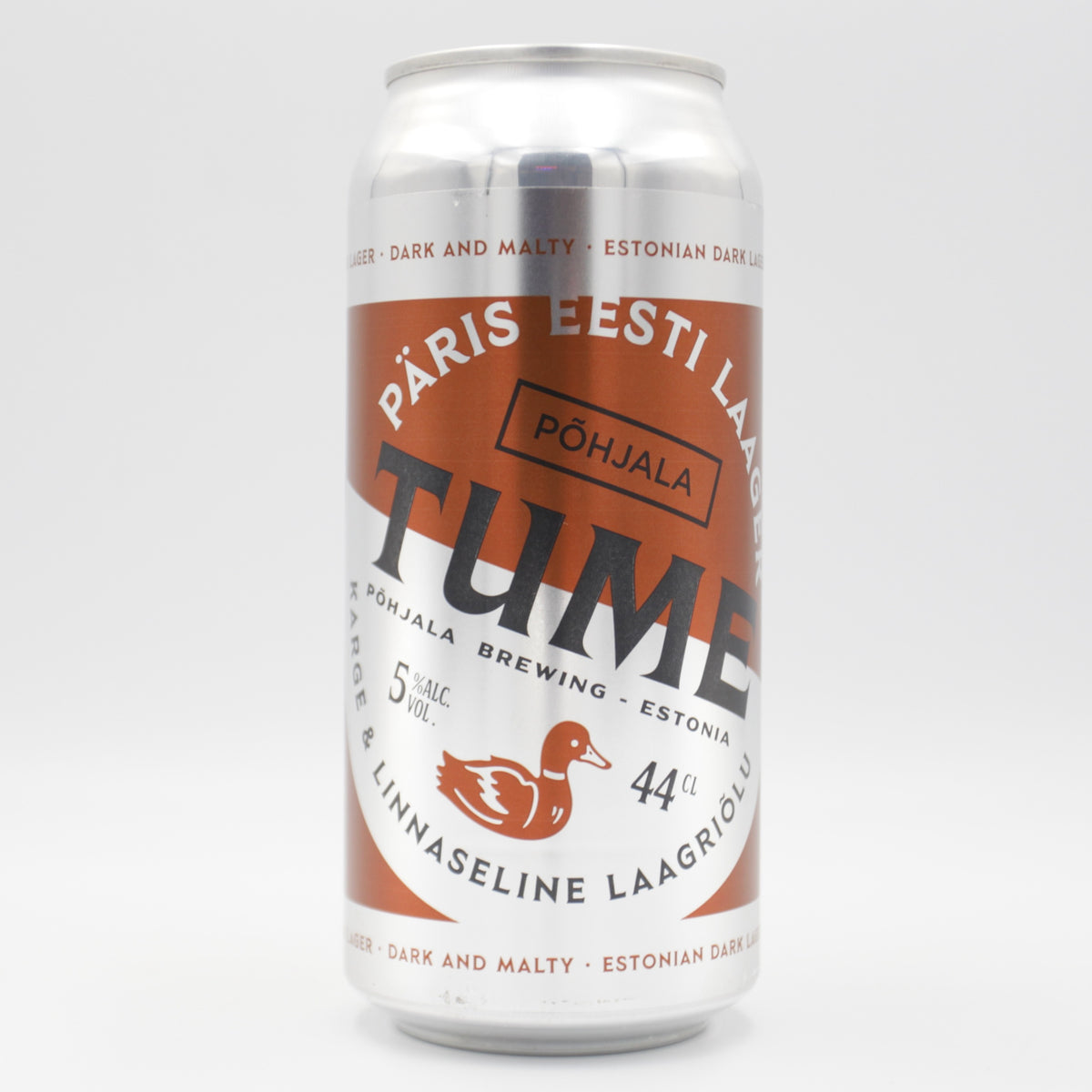 This is a can of Põhjala - Tume Laager - 5% (440ml). It is a Lager / Pilsner / Kölsch craft beer available to buy from Ghost Whale, voted London's best craft beer shop.