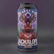 This is a can of Tartarus - Jackalope - 7% (440ml). It is a IPA craft beer available to buy from Ghost Whale, voted London's best craft beer shop.