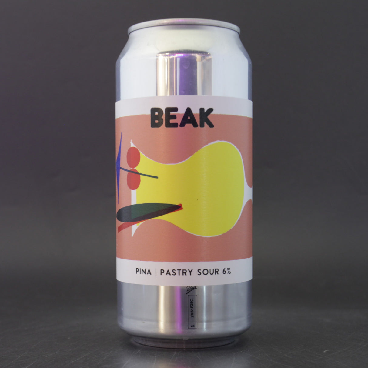 This is a can of Beak Brewery - Pina - 6% (440ml). It is a Sour craft beer available to buy from Ghost Whale, voted London's best craft beer shop.