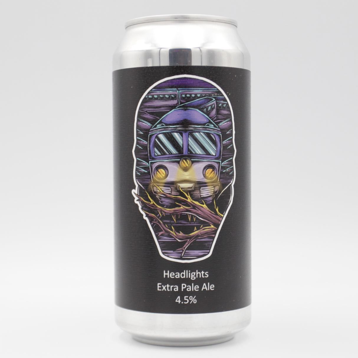 This is a can of Dark Element - Headlights - 4.5% (440ml). It is a Pale Ale craft beer available to buy from Ghost Whale, voted London's best craft beer shop.