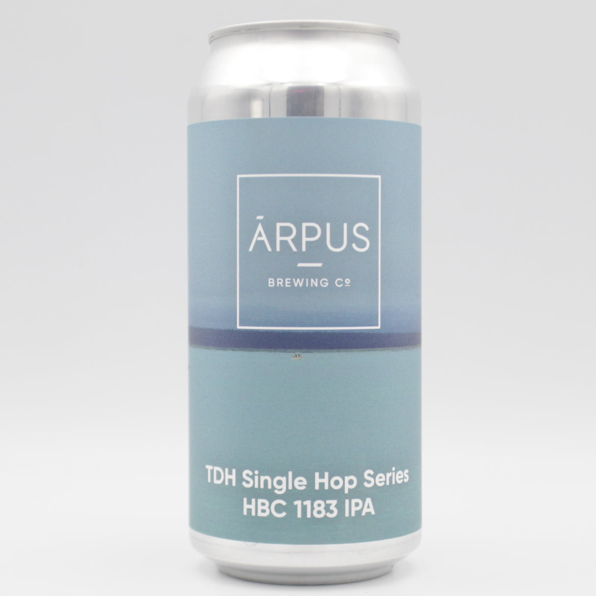 This is a can of Arpus Brewing Co - TDH Single Hop HBC1183 IPA - 6.5% (440ml). It is a IPA craft beer available to buy from Ghost Whale, voted London's best craft beer shop.