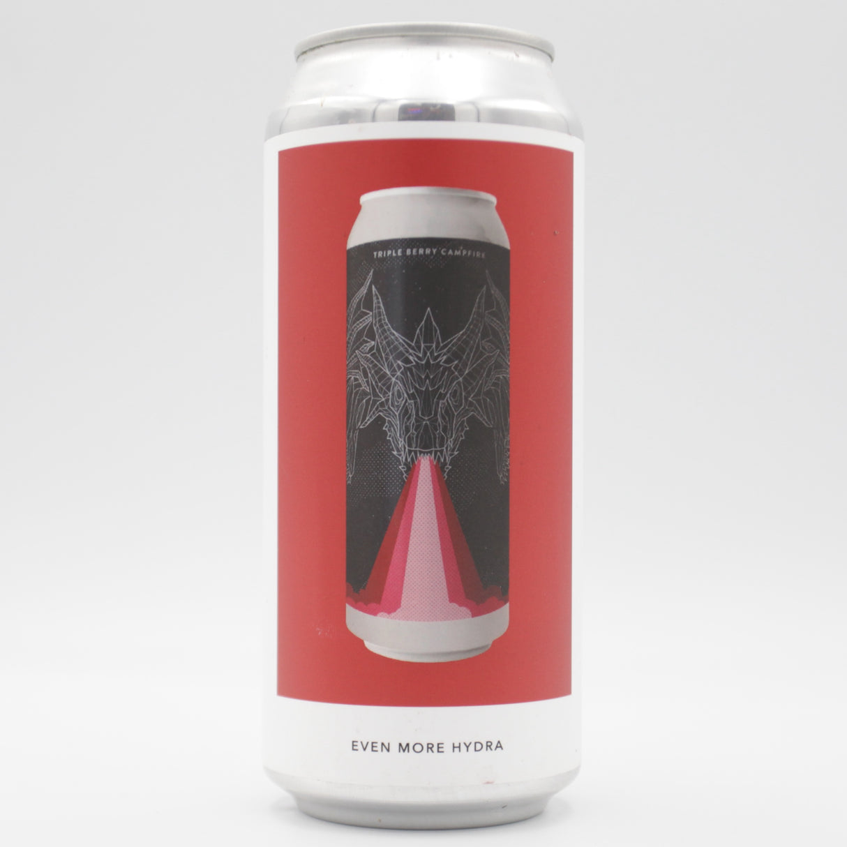 This is a can of Evil Twin / Mortalis - Even More Hydra - 7% (473ml). It is a Sour craft beer available to buy from Ghost Whale, voted London's best craft beer shop.