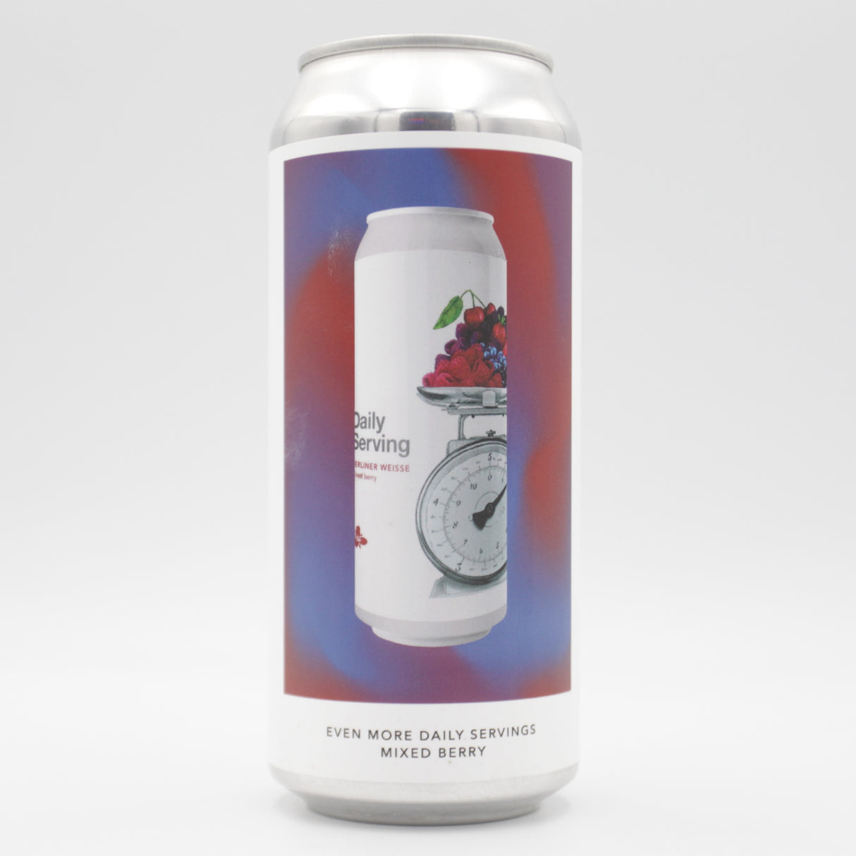 This is a can of Evil Twin / Trillium - Even More Daily Servings Mixed Berry - 7% (473ml). It is a Sour craft beer available to buy from Ghost Whale, voted London's best craft beer shop.