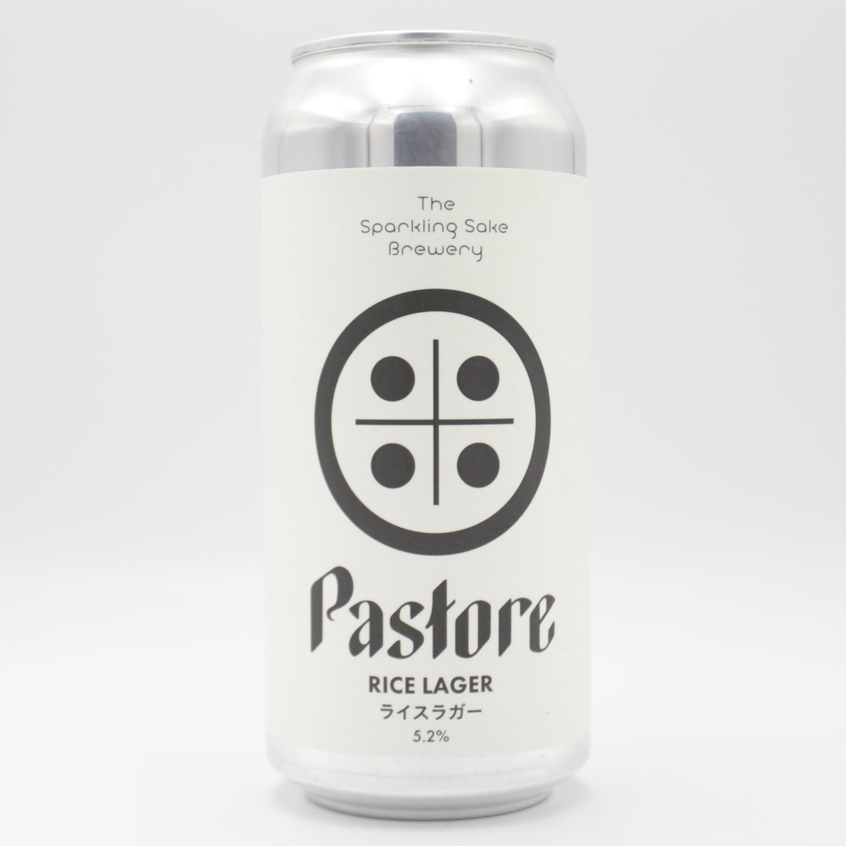 This is a can of Pastore - Rice Lager - 5.2% (440ml). It is a Lager / Pilsner / Kölsch craft beer available to buy from Ghost Whale, voted London's best craft beer shop.