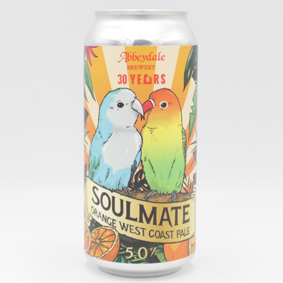 This is a can of Abbeydale - Soulmate - 5% (440ml). It is a Pale Ale craft beer available to buy from Ghost Whale, voted London's best craft beer shop.
