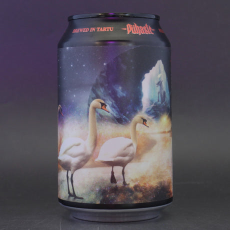 This is a can of Puhaste - Linnutee - 6% (330ml). It is a Stout / Porter craft beer available to buy from Ghost Whale, voted London's best craft beer shop.