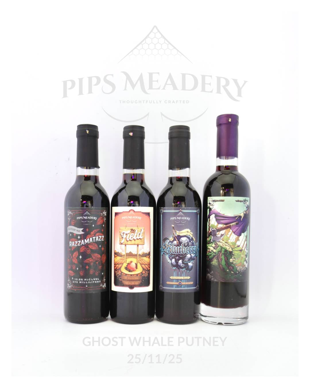 This is a event ticket of Exclusive Pips Meadery Tasting Event -- November 25th @ Ghost Whale Putney. It is a craft available to buy from Ghost Whale, voted London's best craft beer shop.