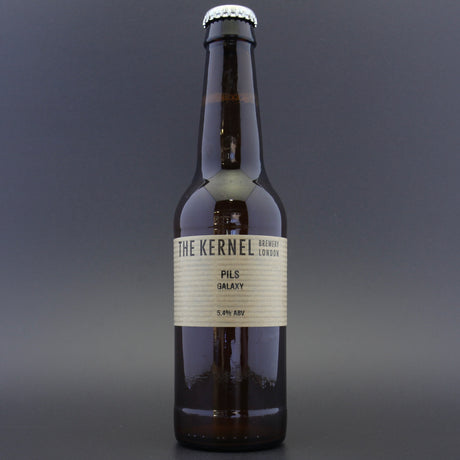 This is a bottle of The Kernel - Pils (Hops Vary) - APPROX 5% (330ml). It is a Lager / Pilsner / Kölsch craft beer available to buy from Ghost Whale, voted London's best craft beer shop.