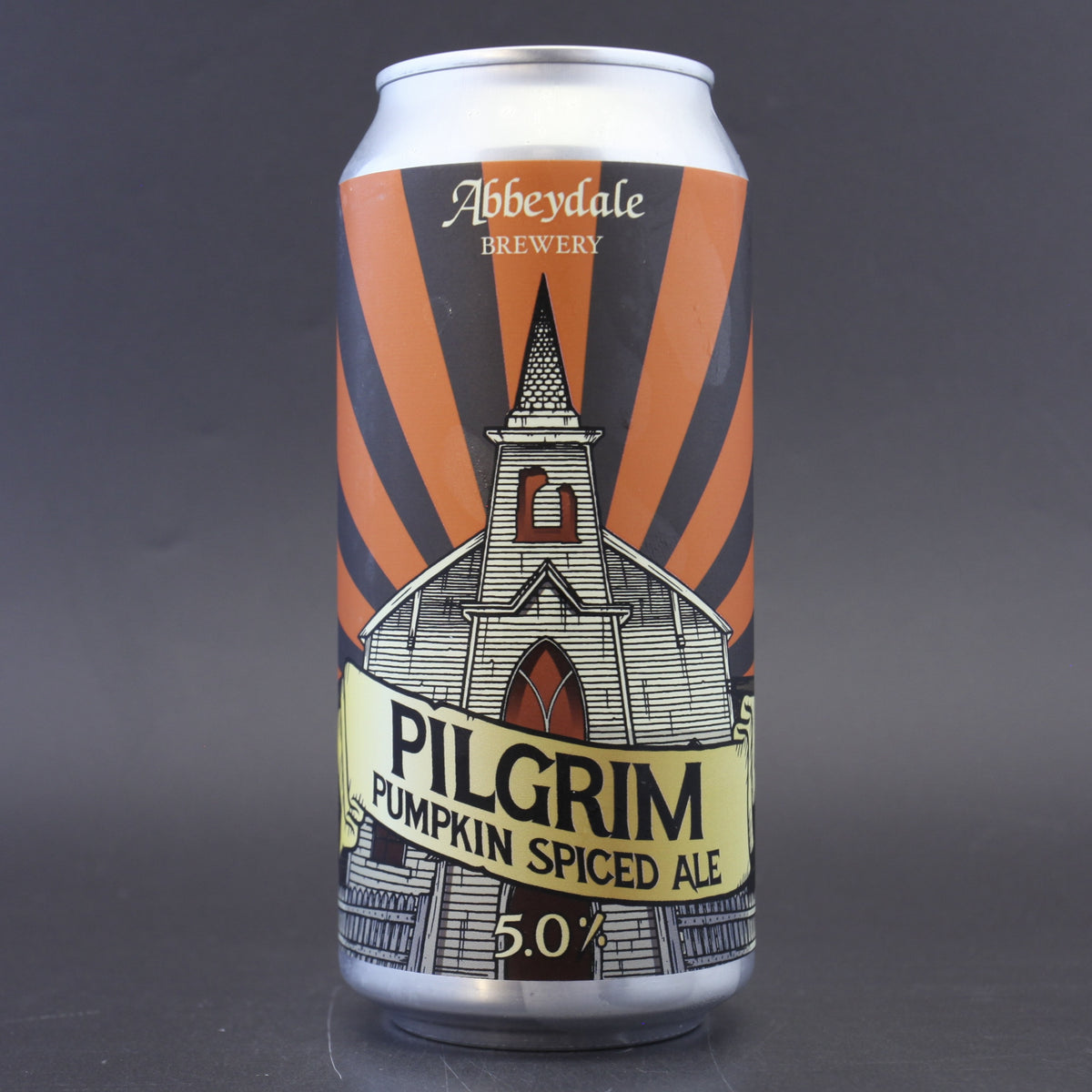 This is a can of Abbeydale - Pilgrim - 5% (440ml). It is a craft beer available to buy from Ghost Whale, voted London's best craft beer shop.