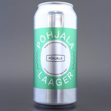This is a can of Põhjala - Laager - 4.7% (440ml). It is a Lager / Pilsner / Kölsch craft beer available to buy from Ghost Whale, voted London's best craft beer shop.