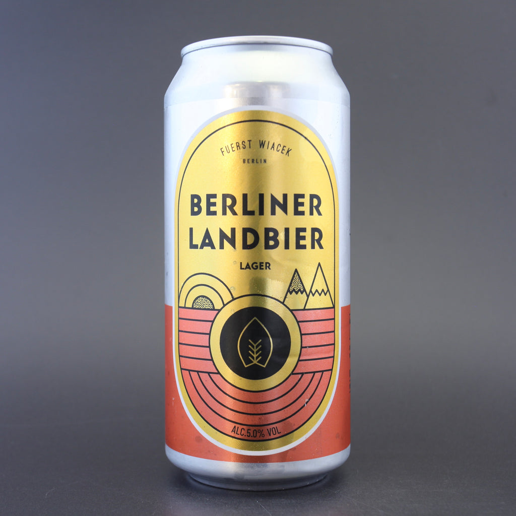 Fuerst Wiacek 'Berliner Landbier', a 5.0% craft beer from Ghost Whale.