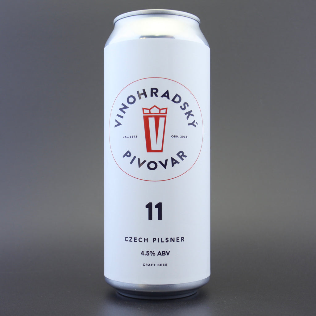 Vinohradský pivovar 'Vinohradská 11', a 4.5% craft beer from Ghost Whale.