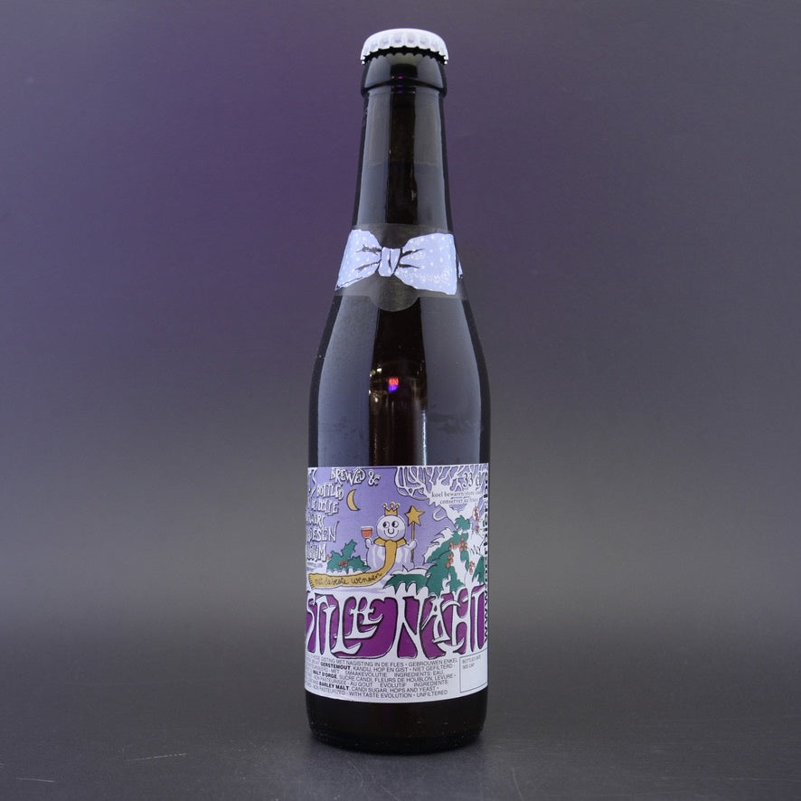 This is a bottle of De Dolle Brouwers - Stille Nacht - 12% (330ml). It is a Belgian Style craft beer available to buy from Ghost Whale, voted London's best craft beer shop.