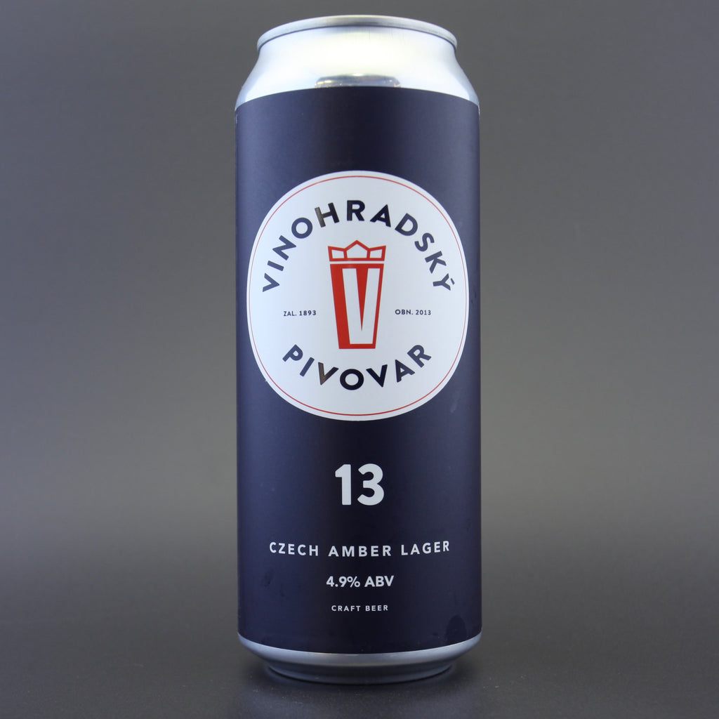 Vinohradský pivovar 'Jantarová 13', a 4.9% craft beer from Ghost Whale.