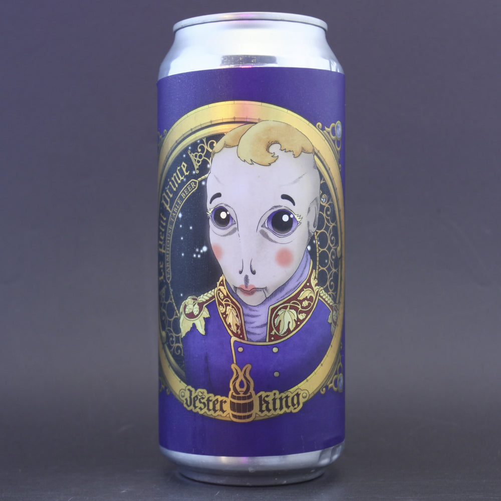 This is a can of Jester King - Petit Prince - 3.8% (473ml). It is a Saison craft beer available to buy from Ghost Whale, voted London's best craft beer shop.