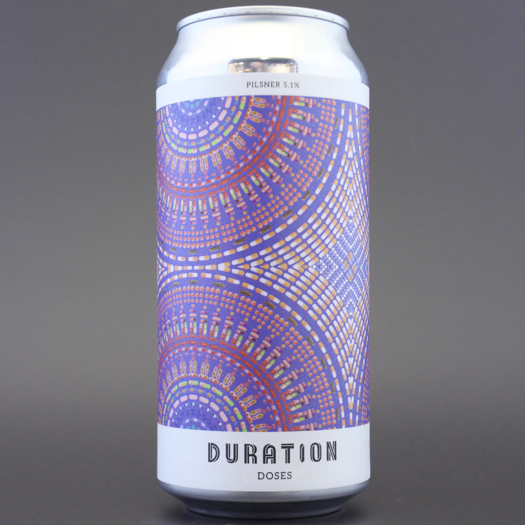 Duration 'Doses', a 5.1% craft beer from Ghost Whale.