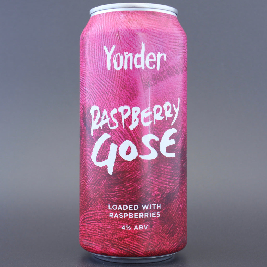 Yonder 'Raspberry Gose', a 4.0% craft beer from Ghost Whale.