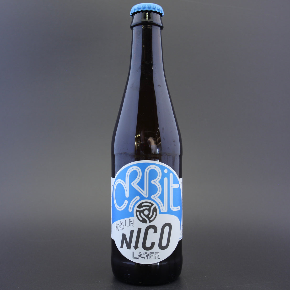 This is a bottle of Orbit - Nico - 4.8% (330ml). It is a Lager / Pilsner / Kölsch craft beer available to buy from Ghost Whale, voted London's best craft beer shop.