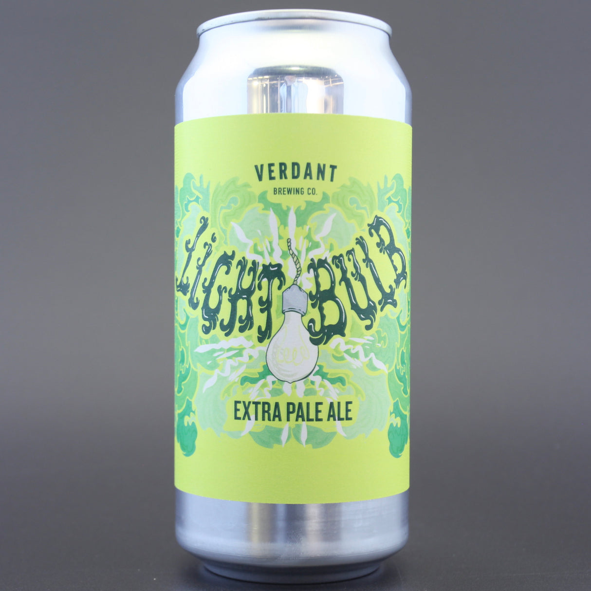 This is a can of Verdant - Lightbulb - 4.5% (440ml). It is a Pale Ale craft beer available to buy from Ghost Whale, voted London's best craft beer shop.