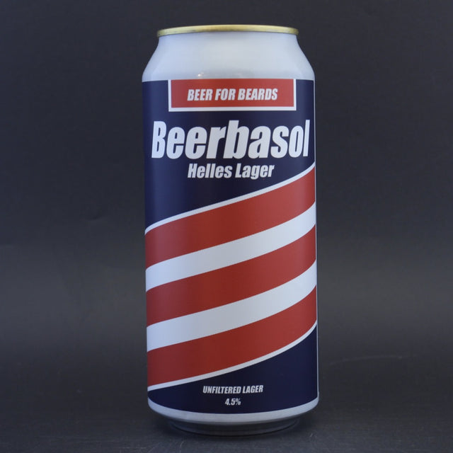 This is a can of Staggeringly Good - Beerbasol Helles - 4.5% (440ml). It is a Lager / Pilsner / Kölsch craft beer available to buy from Ghost Whale, voted London's best craft beer shop.