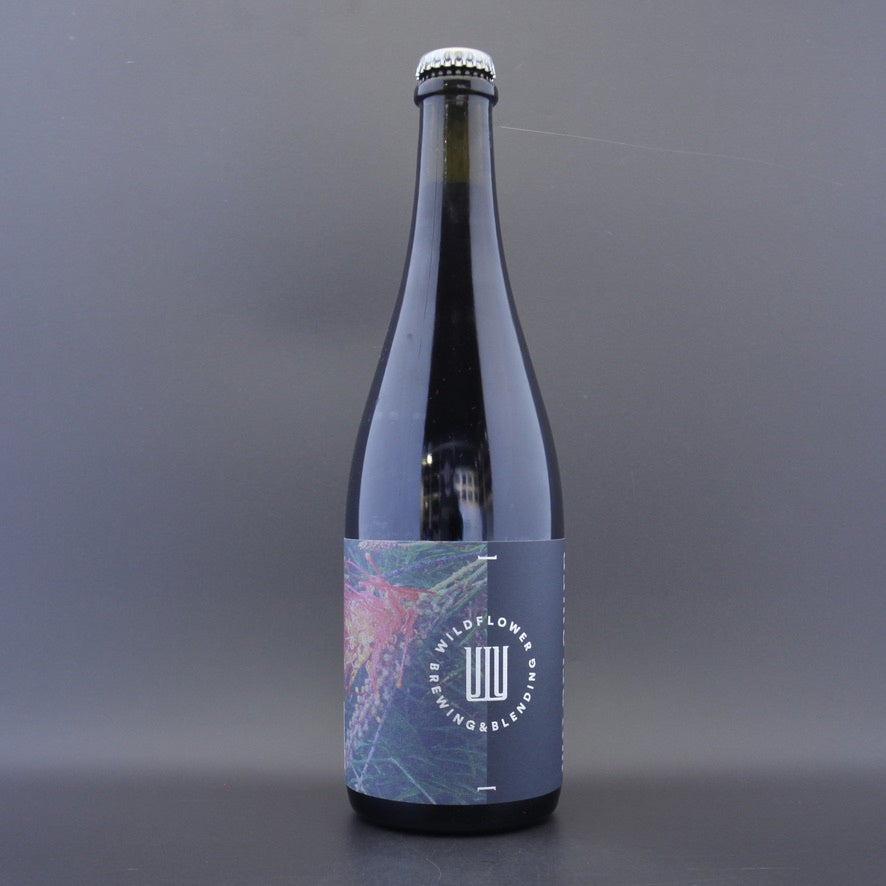 This is a sharing bottle of Wildflower - Amber Blend - 6% (750ml). It is a Wild Ale craft beer available to buy from Ghost Whale, voted London's best craft beer shop.