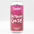 This is a can of Yonder - Raspberry Gose - 4% (440ml). It is a Sour craft beer available to buy from Ghost Whale, voted London's best craft beer shop.