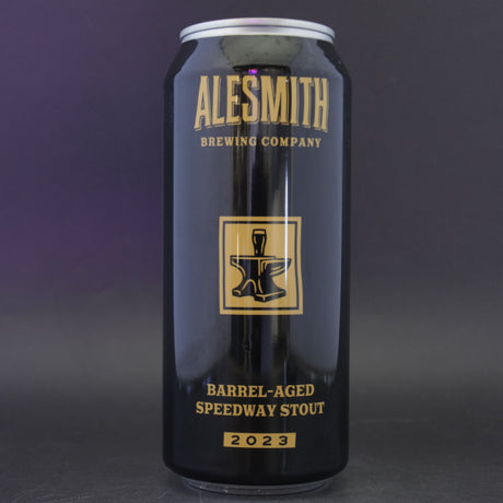 Alesmith - Bourbon BA Speedway Stout - 13.3% (473ml) is a  Imperial Stout / Porter craft Beer available to buy from Ghost Whale - voted London's best craft beer shop.