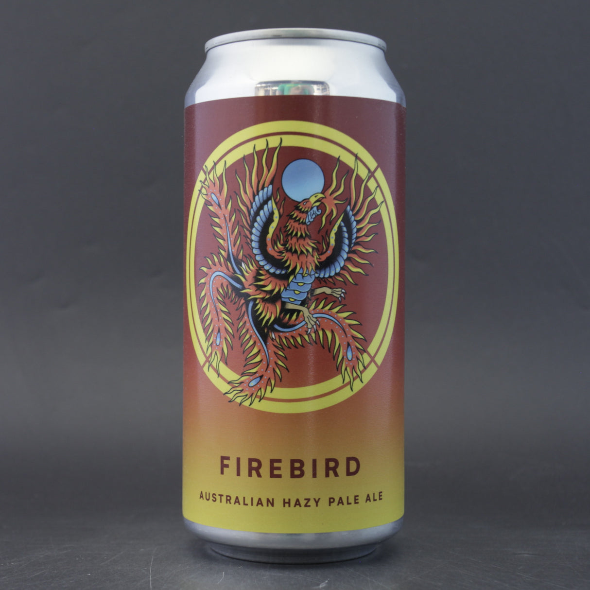 This is a can of Otherworld - Firebird - 4% (440ml). It is a Pale Ale craft beer available to buy from Ghost Whale, voted London's best craft beer shop.