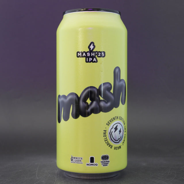 This is a can of Garage Beer Co - Mash 25 - 6% (440ml). It is a IPA craft beer available to buy from Ghost Whale, voted London's best craft beer shop.