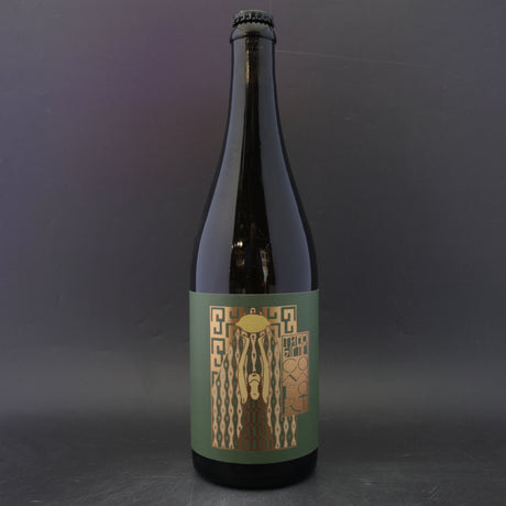 This is a sharing bottle of Sante Adairius - The Gift Of Comfort - 5% (750ml). It is a Saison craft beer available to buy from Ghost Whale, voted London's best craft beer shop.