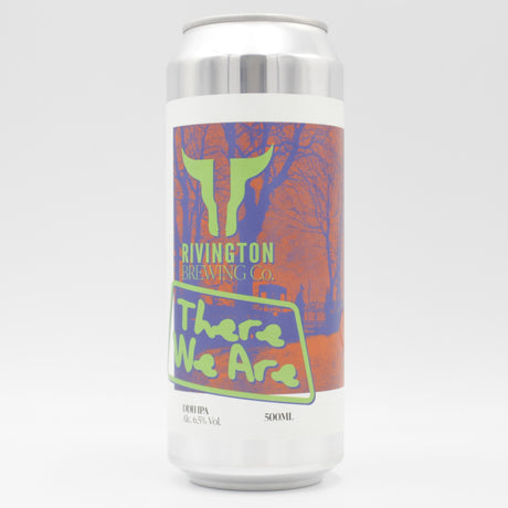 This is a can of Rivington - There We Are - 6.5% (500ml). It is a IPA craft beer available to buy from Ghost Whale, voted London's best craft beer shop.