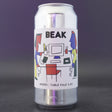 This is a can of Beak Brewery - Nodes - 3.4% (440ml). It is a IPA craft beer available to buy from Ghost Whale, voted London's best craft beer shop.