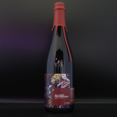 This is a sharing bottle of Lervig - All I Want For Christmas 2025 By Rackhouse - 14.8% (750ml). It is a Imperial Stout / Porter craft beer available to buy from Ghost Whale, voted London's best craft beer shop.