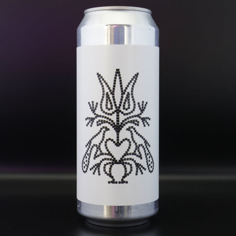 This is a can of Baron - Peacocking - 8% (500ml). It is a Double IPA craft beer available to buy from Ghost Whale, voted London's best craft beer shop.