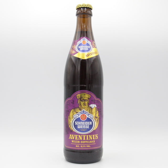 This is a bottle of Schneider Weisse - Aventinus Tap 6 - 8.2% (500ml). It is a Wit / Wheat craft beer available to buy from Ghost Whale, voted London's best craft beer shop.
