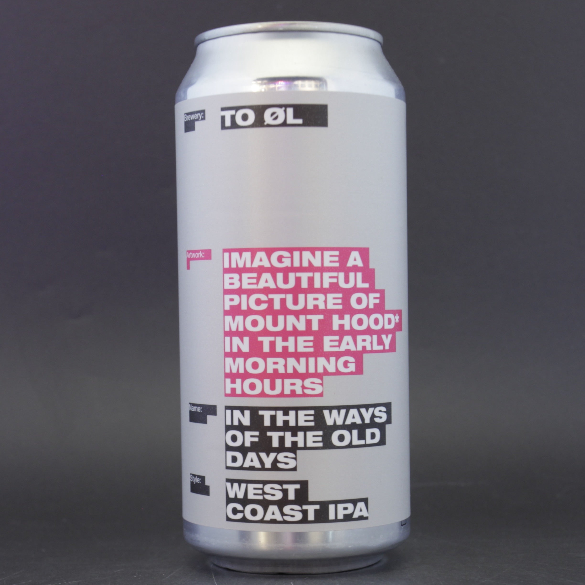 To Øl - In The Ways Of The Old - 8.2% (440ml) - Ghost Whale