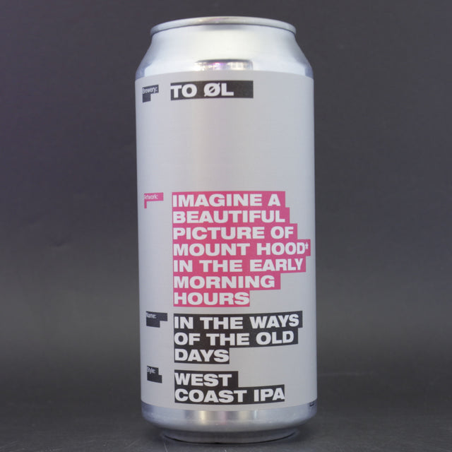 To Øl - In The Ways Of The Old - 8.2% (440ml) is a 8.2% IPA craft Beer available to buy from Ghost Whale - voted London's best craft beer shop.