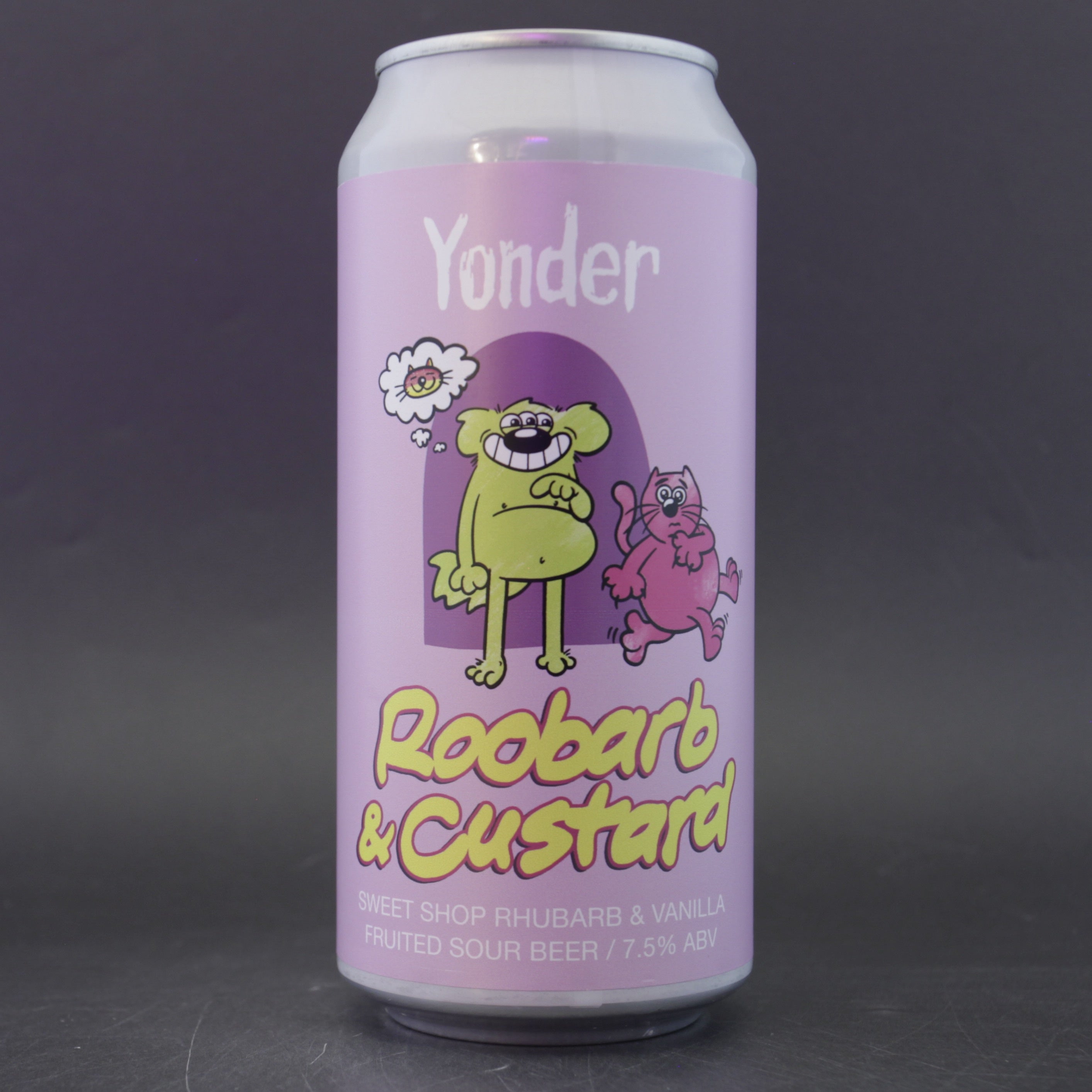 Yonder - Roobarb & Custard - 7.5% (440ml) - Ghost Whale