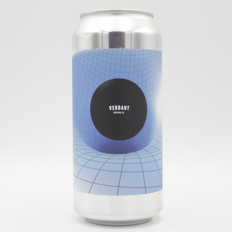 This is a can of Verdant - Where Does The Time Go? - 8% (440ml). It is a Double IPA craft beer available to buy from Ghost Whale, voted London's best craft beer shop.
