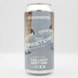This is a can of Cloudwater - The Light Grey One - 8% (440ml). It is a Double IPA craft beer available to buy from Ghost Whale, voted London's best craft beer shop.